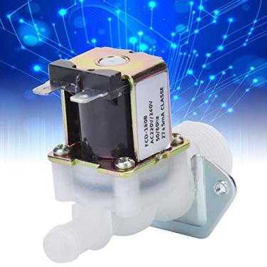 Imagem de Jeanoko Válvula Solenoide de Plástico, 1 Via, 220V, 1,95 cm, Durável e Longa Vida Útil