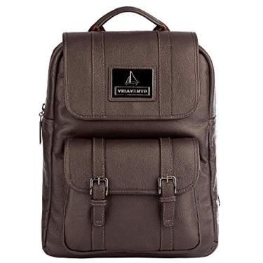 Imagem de Mochila masculina de couro Trip - Café
