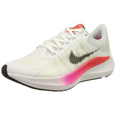 Imagem de Nike Women's Winflo 8 Running Shoes Cw3421 (White/Black/Bright Crimson, 11)