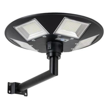Imagem de Luminaria Solar Ovni 360 graus 400w Gigante Placa led Sensor Ilumina Ovini Holofote Jardim Casa Proteçao Luz