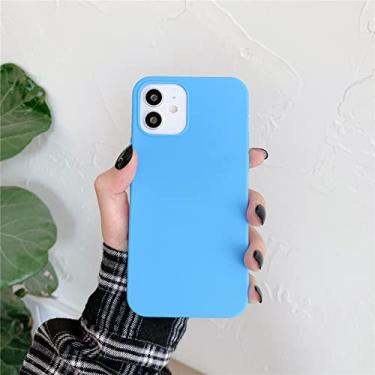 Imagem de Capa de telefone de silicone para Huawei P30 Lite P20 P40 P10 Mate 20 Pro Mate 10 Lite 9 Y5P Y6P Y7P Soft TPU Candy Color Capa Traseira, Estilo 8, Para P20 Lite