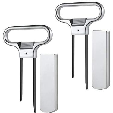 Imagem de Puxador de cortiça abridor de cerveja de garrafa de vinho com duas garras de rolha com capa para garrafas de vinho Champagne Wine Lovers, 2