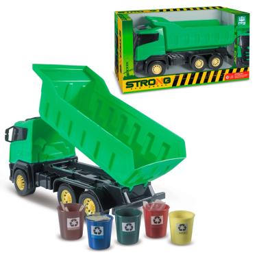 Caminhão De Brinquedo Infantil Coleta De Lixo Com Caçamba na Americanas  Empresas