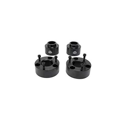 Imagem de Kit de nivelamento de ignição AA frontal de 7,6 cm, traseira de 5 cm – Compatível com Dodge Ram 1500 2009 – 2018 4WD 4x4 – Conjunto de espaçador de elevação dianteiro de 7,6 cm traseira – estrutura de alumínio de lingote de aeronave forjada