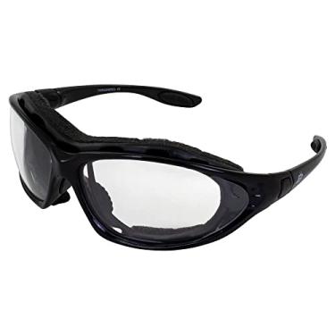 Imagem de Birdz THRASHERCL Birdz Thrasher Motorcycle Glasses-Convert-to-Goggles with Clear Shatterproof Anti-Fog Polycarbonate Lenses and Wind Blocking Foam