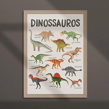 Imagem de Quadro 30x40 - Moldura Madeira Clara