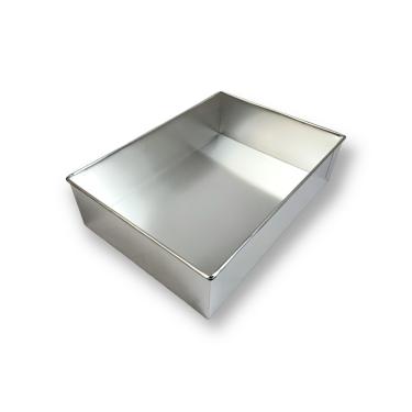 Imagem de Forma Para Bolo Retangular Alta 36X26x10 Alumínio