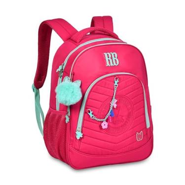 Imagem de Mochila de Costas "17,5" Rebecca Bonbon Matelassê Rosa - Clio Style