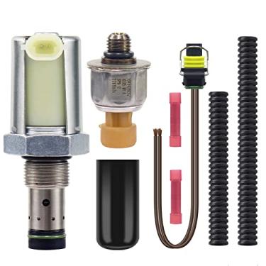 Imagem de Válvula IPR 6.0 com sensor de controle ICP e rabicho | Substituição para 2003-2010 F250 F350 F450 F550 E450 Super Duty Excursion, 04-10 E350 E450 | REPLACE# CM-5126, 1846057 C1, C1, 4C3Z-9F838-A, 1845428C91
