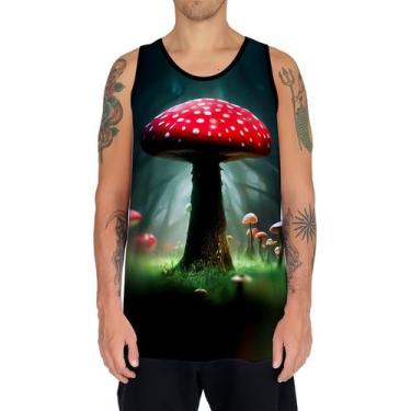 Imagem de Camiseta Regata Tshirt Natureza Cogumelos Psicodélica Hd 10 - Enjoy Sh