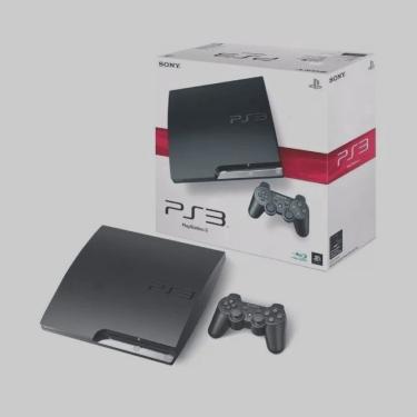 Imagem de Console PS3 Slim 500 gb 2 controles - 3 Jogos
