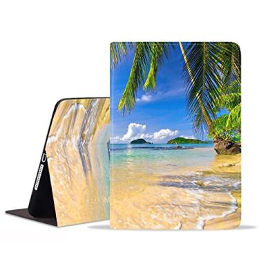 Imagem de FVAENDHIO Capa para Samsung Galaxy Tab S6 Lite 10,4 polegadas 2022/2020 (SM-P613/P619/P610/P615), capa protetora de couro, capa inteligente com suporte ajustável para despertar/despertar automático -