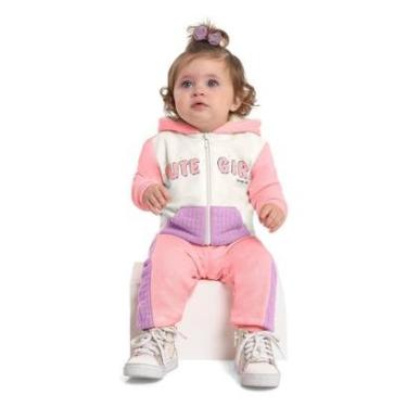Imagem de Conjunto em Moletom Bebê Quimby-Feminino