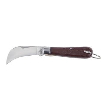 Imagem de Klein Tools Faca de bolso 1550-4, faca de eletricista com lâmina de corte de bico de aço carbono de 6 cm