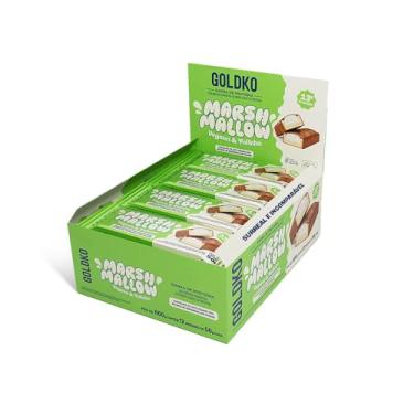 Imagem de Barra de Proteína Chocolate ao Leite Vegano com Marshmallow Vegano 50g - 12 Unidades