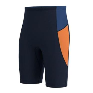Imagem de Colaxi Shorts de mergulho 3mm neoprene roupa de banho calças para canoagem natação mergulho, preto S