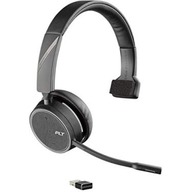 Imagem de POLYCOM Headset Poly Voyager 4210 Mono USB-A 211317-101, Preto, Medio