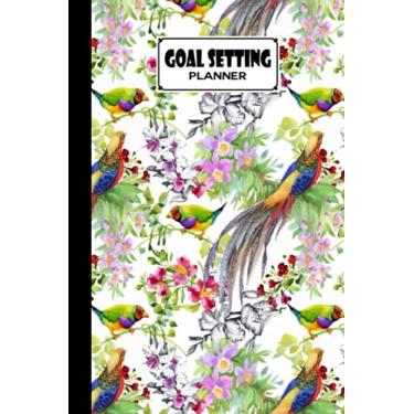 Imagem de Goal Setting Planner: Goal Setting Planner Birds Cover, Daily Goal Setting Planner Gratitude Journal Notebook Diary Log Book Organizer, 120 pages, Size 6" x 9" by Nicolas Paul
