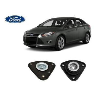 Imagem de 2 Coxim Do Amortecedor Dianteiro Novo Focus Sedan 2014 2015 2016 - Aut