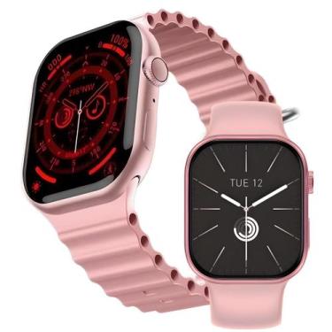 Imagem de Relógio Inteligente HW9 PRO2 Masculino Feminino Lançamento 2025 + 3 pu