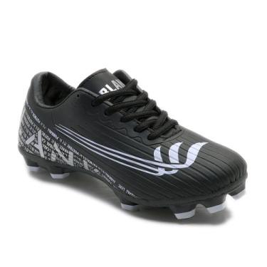 Imagem de Chuteira Campo Preta Blank Star com Solado Costurado, 41