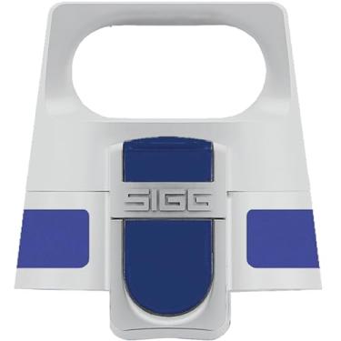 Imagem de SIGG WMB ONE Top Blue Closure (tamanho único), garrafa de reposição para bebidas, tampa com uma mão e à prova de vazamento