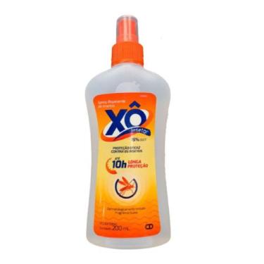 Imagem de Repelente de Insetos Spray Xô Inseto 15% Deet 10h 200ml - Xô Insetos