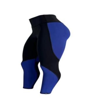Imagem de Legging Moon Light alto conforto   - X Vista, Preto, Azul marino, G