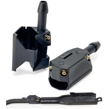 Imagem de Click&Fit Bocais de lavador de para-brisa universais de van de caminhão compatíveis com Ford Transit, GMC Savana, Freightliner, Dodge Sprinter, VW Crafter, Peterbilt – Para braço do limpador de