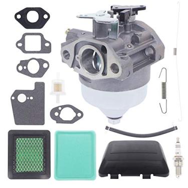 Imagem de Carburador 16100-Z0Y-853 - 16561-ZM0-000 16562-ZM0-000 Mola para Honda GCV190 GCV190A GCV190LA HRB217 HRX217 HRX217K1 HRX217K21 Cortador de grama com 16211-ZL8-000 Isolador 17220-ZM0-030 Capa C para