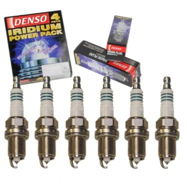 Imagem de 6 velas de ignição DENSO Iridium Power compatíveis com Honda Pilot 3.5L V6 2003-2008