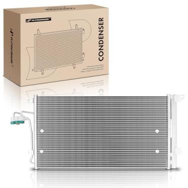 Imagem de A-Premium Condensador A/C de ar condicionado compatível com Audi Q7 2007-2015 e Volkswagen Touareg 2004-2010 e Porsche Cayenne 2003-2006 2008-2009, número de substituição 4L0260401A