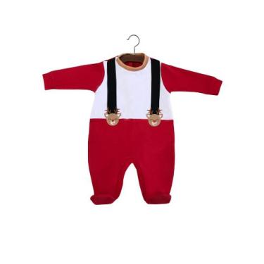 Imagem de Macacão Natalino Bebe - Macacão Unissex Para Natal - PEQUENO ANJO, 020