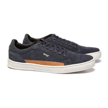 Imagem de Tenis Casual Labor Camurca Marinho Nobuck Camel-Masculino