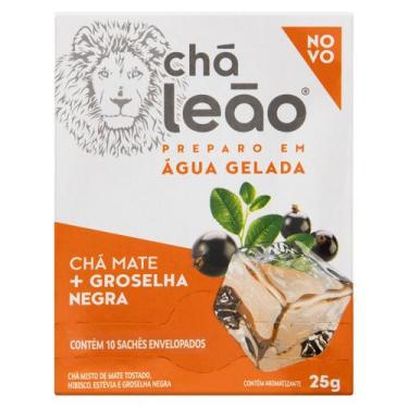 Imagem de Chá Mate Groselha Negra Cold Brew LEÃO 25g