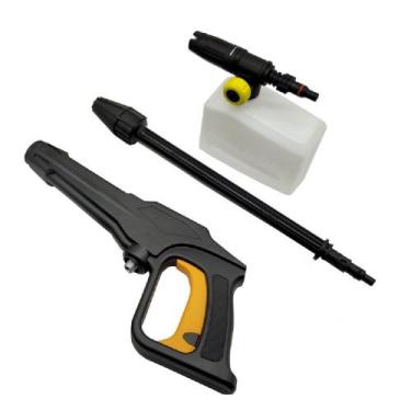 Imagem de Kit Gatilho com Lança Tubeira Bico Turbo e Snow Foam para Lavajato WAP