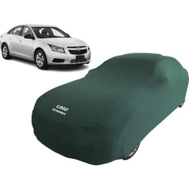 Imagem de Capa Cobrir Carro Chevrolet Cruze Sedan Máxima Proteção - Mz, Verde