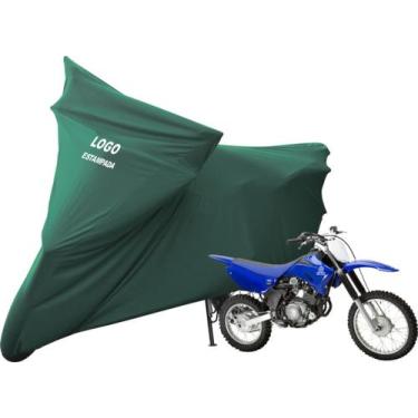 Imagem de Capa Para Proteger Moto Yamaha TT-R 125 Postagem Imediata - Mz, Verde