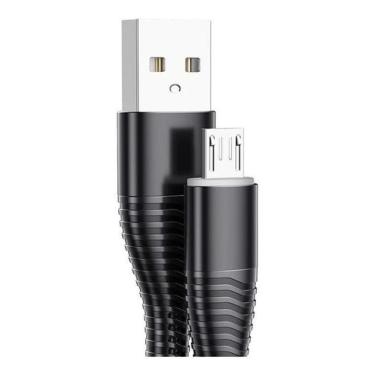Imagem de Cabo Carregador Micro Usb Reforçado Para Motorola Xiaomi Samsung Sony 