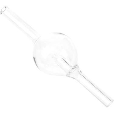 Imagem de PurYupearl 1 difusor de CO2 transparente contador de bolhas de vidro transparente para aquários plantados fácil de usar, bombas e filtros de aquário