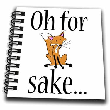 Imagem de 3dRose Bloco de notas Oh for Fox Sakê (db_254615_3)