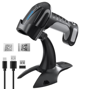 Imagem de Tera Leitor De Código De Barras Profissional Sem Fio Dpm: 2025 Totalmente Inovador, Indicador De Nível De Bateria 1D 2D Qr De Alta Precisão De 1 Megapixel, 3 Em 1, Funciona Com Bluetooth 2.4G Usb C