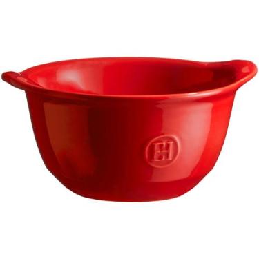 Imagem de Bowl de Cerâmica Vermelho com Alças Trudeau - Emile Henry 550ml