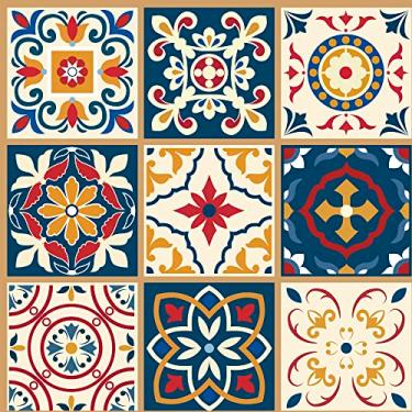Imagem de Papel De Parede 5m Azulejos Português Autocolante Lavável
