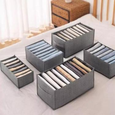 Imagem de Organizadores De Gaveta P/ Roupas Caixas De Armazenamento - Oivida,  1