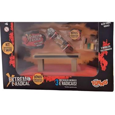 Imagem de Pista - Manobra Skate Radical - Rampa Com Banco TOYNG