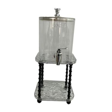 Imagem de WeiLaiKeQi Iced Beverage Dispenser Lemonade Kettle Kettle Recipiente de dispensador de bebida à prova de vazamento à prova de vazamento para restaurante de,