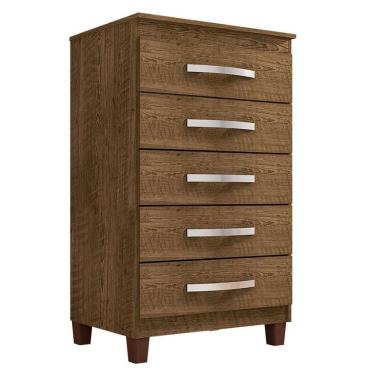 Imagem de Guarda Roupa Casal Modena Com Espelho 6 Portas Cômoda Cannes 5 Gavetas E Armário Multiuso Recife Malbec