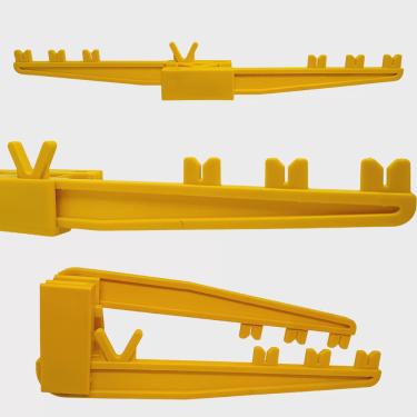 Imagem de Varal Articulado - Asplast Amarelo