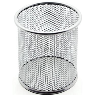 Imagem de Porta lápis aramado prata B8802 Spiral Office pt 1 un